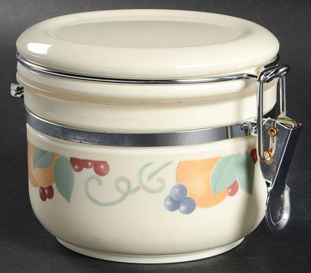 Abundance (Corelle) Mini Acrylic Storage Jar & Lid