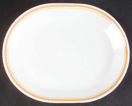 Almond (Corelle) 12" Oval Serving Platter