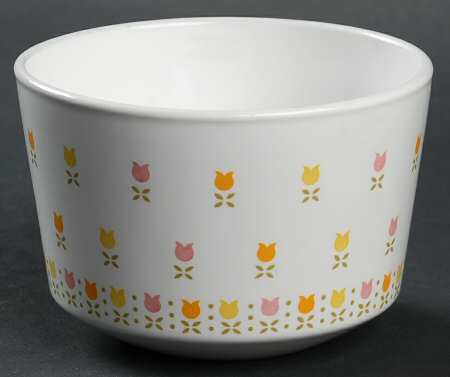 April Tulip Multicolor Sugar Bowl No Lid