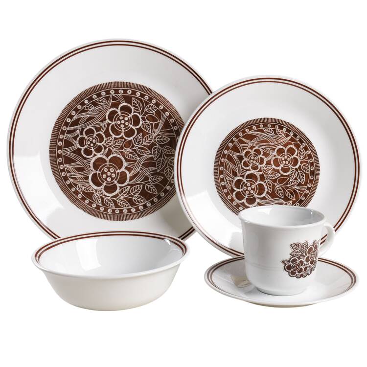 Batik (Corelle) 5 Piece Place Setting