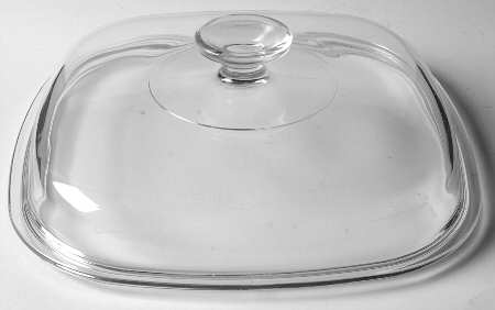 Sandstone (Corelle) Lid for 2.5 Quart Square Casserole