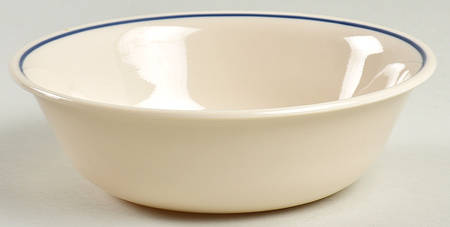 Blue Floral (Corelle) Coupe Cereal Bowl