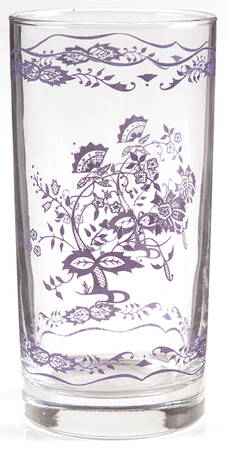 Blue Floral (Corelle) 12 Oz Glassware Tumbler