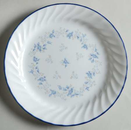 Blue Fleur (Corelle) Luncheon Plate