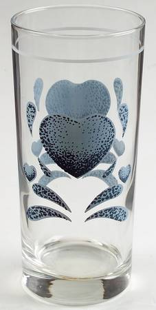 Blue Hearts (Corelle) 14 Oz Glassware Tumbler