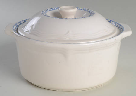 Blue Hearts (Corelle) 2 Qt Round Covered Casserole