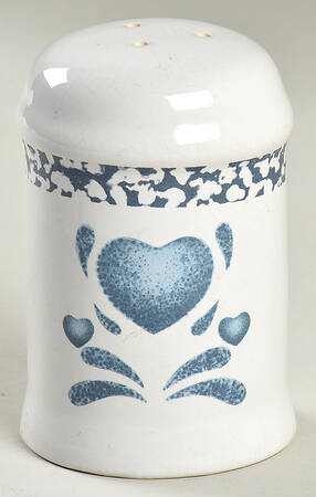 Blue Hearts (Corelle) Pepper Shaker