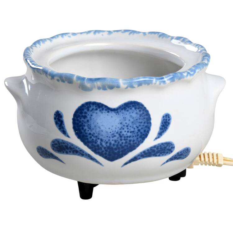 Blue Hearts (Corelle) Electric Potpourri Warmer, No Lid