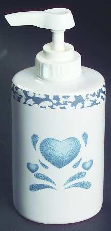 Blue Hearts (Corelle) Lotion Dispenser