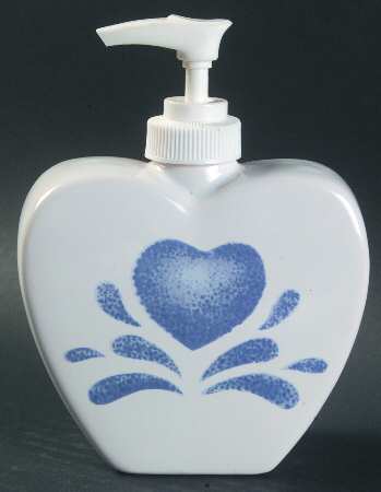 Blue Hearts (Corelle) Lotion Dispenser