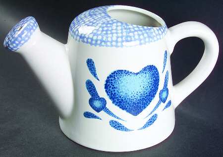 Blue Hearts (Corelle) Water Can