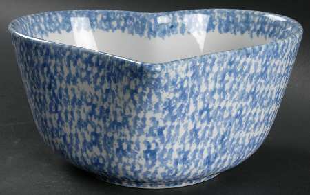 Blue Hearts (Corelle) 7" Heart Shaped Bowl