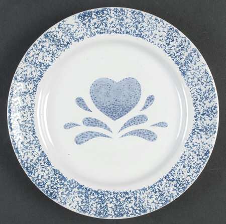 Blue Hearts (Corelle) Salad Plate