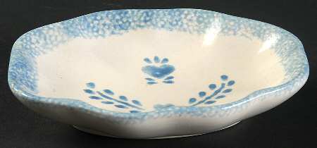 Blue Hearts (Corelle) Soap Dish