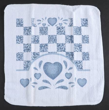 Blue Hearts (Corelle) Cloth Dish Towel
