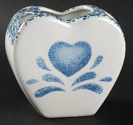 Blue Hearts (Corelle) Toothbrush Holder