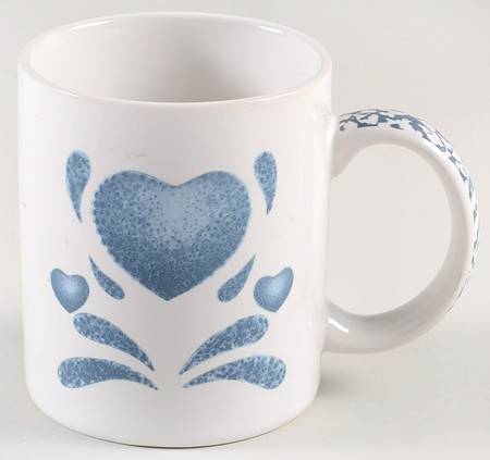 Blue Hearts (Corelle) Mug