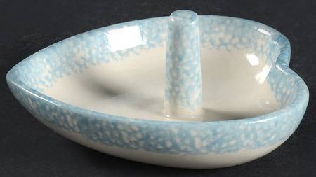 Blue Hearts (Corelle) Ring Holder