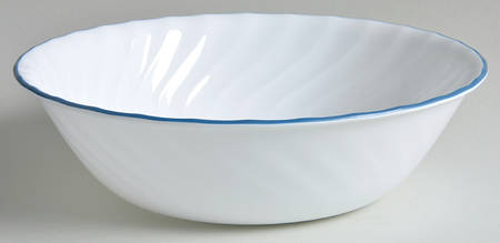 Blue Velvet (Corelle) 8" Round Vegetable Bowl