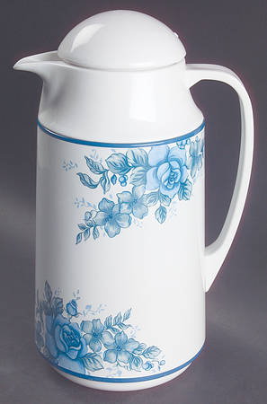 Blue Velvet (Corelle) Plastic Thermos/Carafe & Lid