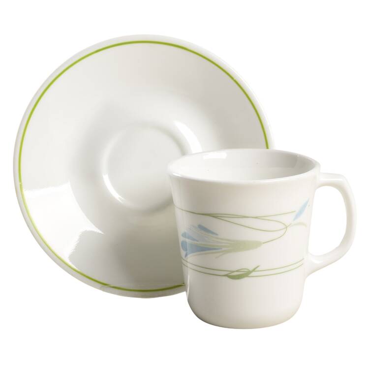 Blue Wreath (Corelle) Mug/Cup & Saucer Set