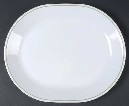 Blue Wreath (Corelle) 12" Oval Serving Platter