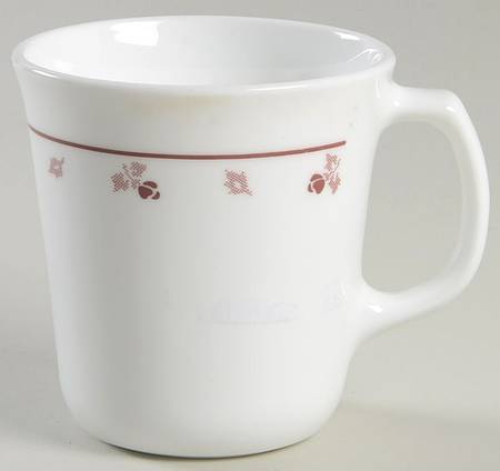 Burgundy (Corelle) Mug by Corning Corelle