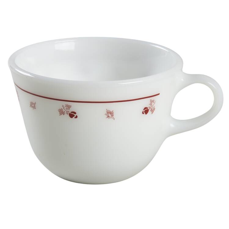 Burgundy (Corelle) Flat Cup by Corning Corelle