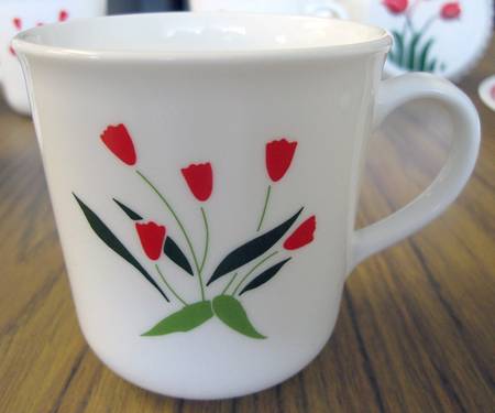 Casey's Flowers (Corelle) Mug
