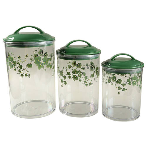 Callaway (Corelle) (3 Piece) Acrylic Canister Set