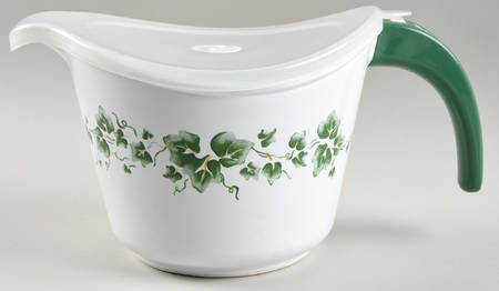 Callaway (Corelle) 2 Qt Microwave Batter Bowl & Plastic Lid