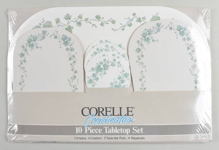 Callaway (Corelle) Tabletop Set-10pc(4coasters,2 Hot Pads,4placemats)