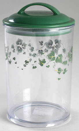 Callaway (Corelle) Medium Acrylic Canister & Lid