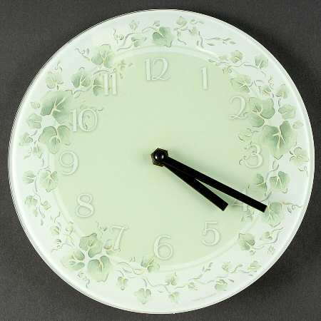 Callaway (Corelle) Tempered Glass Wall Clock