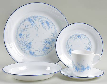 Celestial Blue (Corelle) 5 Piece Place Setting