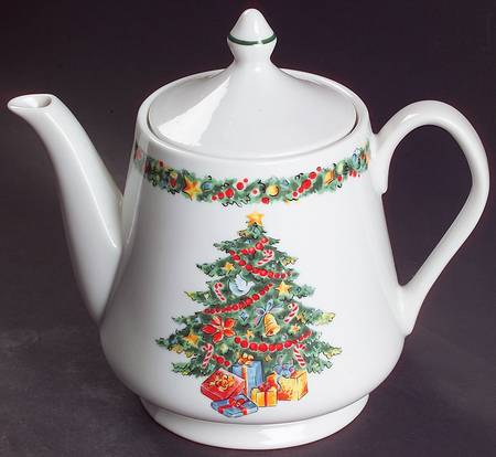 Christmas Joy (Corelle) Teapot & Lid