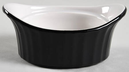 Classic Black Individual Casserole No Lid