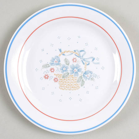 Country Cornflower Salad Plate