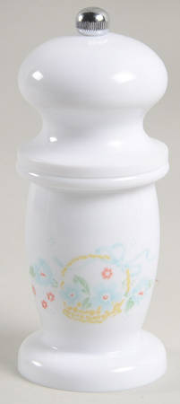 Country Cornflower Plastic Pepper Mill