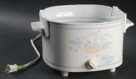 Country Cornflower Crock Pot Warmer
