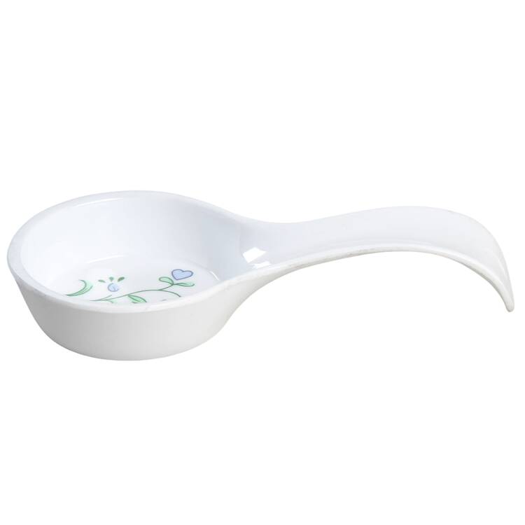 Country Cottage (Corelle) Melamine Spoon Rest (Holds 1 Spoon)
