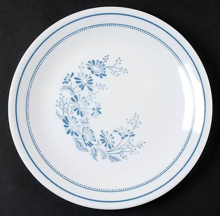 Colonial Mist Salad Plate by Corning Corelle