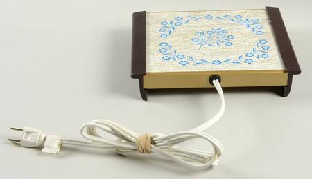 Cornflower Blue Electric Food Warming Tray