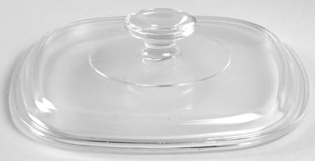 Cornflower Blue Lid for 2.5 Quart Square Casserole