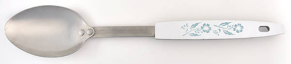 Cornflower Blue Serving Spoon with Stainless Bowl