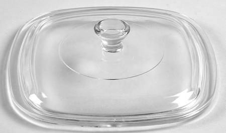 Cornflower Blue Lid for 1.75 Qt Square Casserole