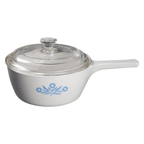Cornflower Blue 1.5 Pint Menuette Pan & Lid