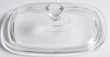 Cornflower Blue Lid for 1.5 Quart Square Casserole