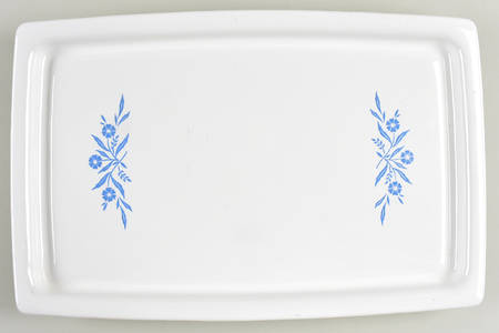 Cornflower Blue Ceramic Electric Warmer, No Cord