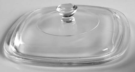Cornflower Blue Lid for 1.75 Qt Square Casserole